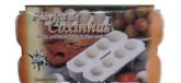Forma Fábrica Coxinhas Salgados Kit Modelador Massas 4 Peças